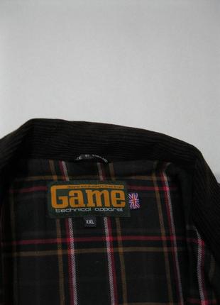 Game wax jacket ваксовая куртка made in england2 фото