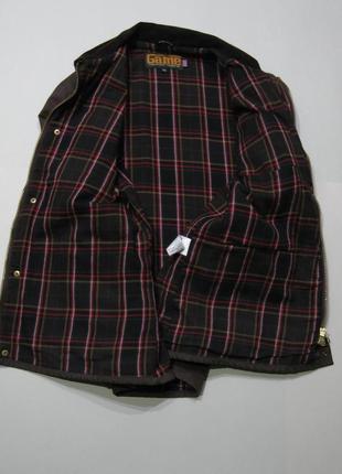 Game wax jacket ваксовая куртка made in england4 фото
