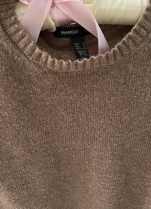 Шерстяной свитер манго6 фото