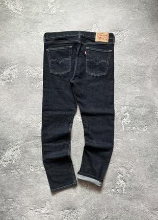 Levi's levis 520 34/30 denim pant jean trouser левис мужские темно синие джинсовые брюки джинсы брюки чинос
