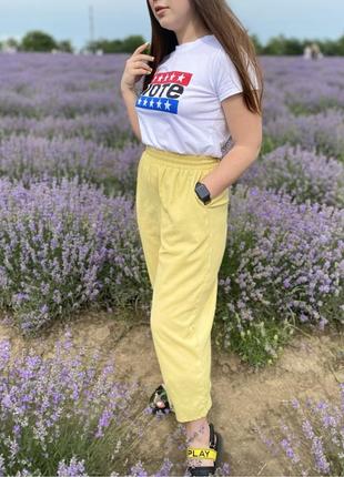 Льняні штани mango розмір м.