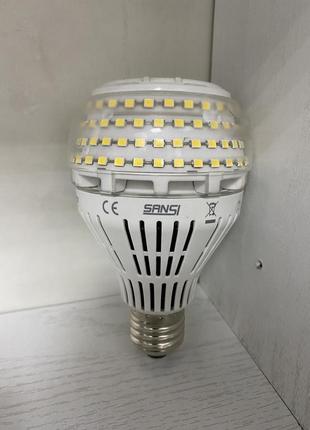 Б/у світлодіодні лампи sansi e27 22 вт, яскраві лампи 3000 лм, енергозберігаючі світлодіодні лампи теплого біл