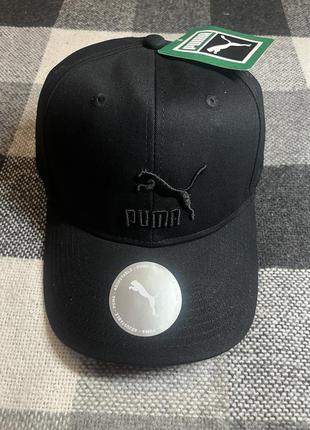 Черная кепка кепка puma archive logo baseball cap новая оригинал из сша6 фото