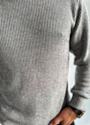 Мужской свитер турецкая ангора вязкая люкс качества4 фото