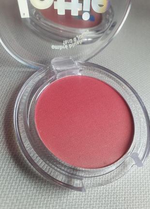 Рум'яна lottie london ombre blush, haze3 фото