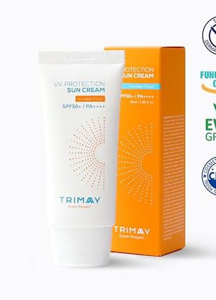 Солнцезащитный крем trimay uv protection sun cream spf50+ pa++++ 1.5 мл2 фото