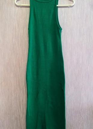 Стильное зеленый платье zara
