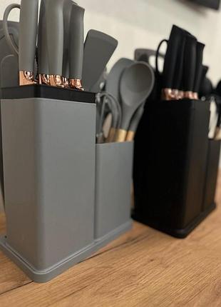 Кухонний набір ножів та аксесуарів kitchenware set 20 предметів
