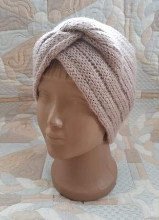 Пов'язка на голову тепла жіноча