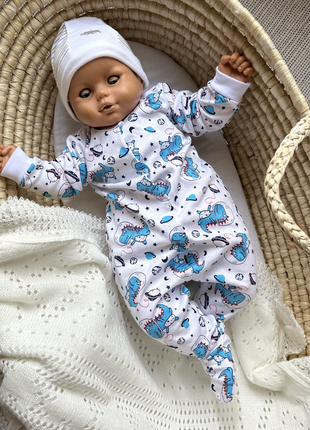 Человечек (слип) Дино