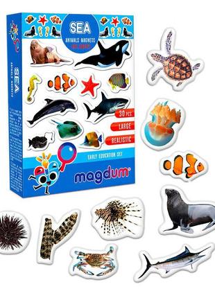 Магнітна гра ml4031-28 en  "magdum", "sea. рhoto", англ. мова