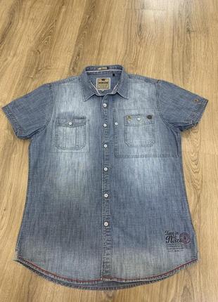 Тенниска,рубашка бренда its noize джинсовая