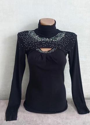 Шикарный стильный нарядный женский свитер, р.xs-s