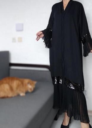 Сукня абая максі арабські емірати оригінал2 фото