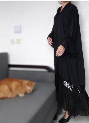 Сукня абая максі арабські емірати оригінал5 фото