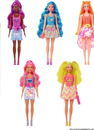 Барби цветное перевоплощение неоновые цвета barbie color reveal 7 сюрпризов оригинал1 фото