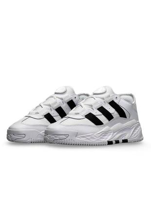 Чоловічі кросівки adidas originals niteball prm white black