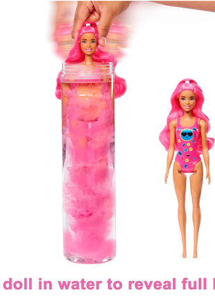 Барби цветное перевоплощение неоновые цвета barbie color reveal 7 сюрпризов оригинал2 фото