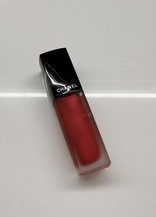 Рідка помада для губ chanel rouge allure ink 208 - metallic red