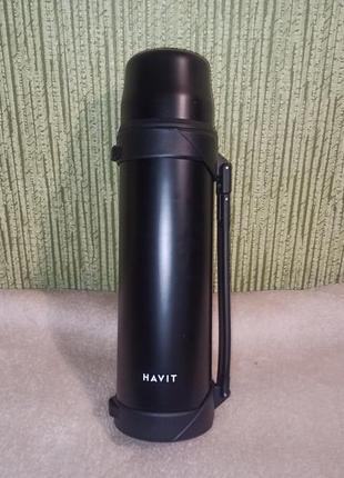 Новий термос havit hv-tm001 1500ml black