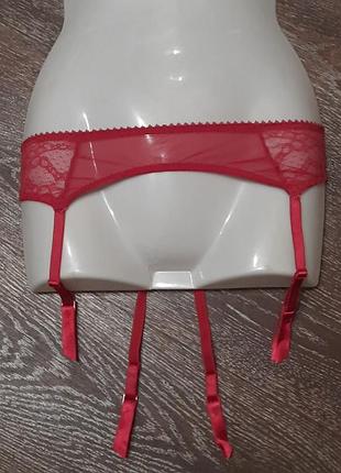 Брендовый красивый пояс для чулок р.12 /38 от ann summers