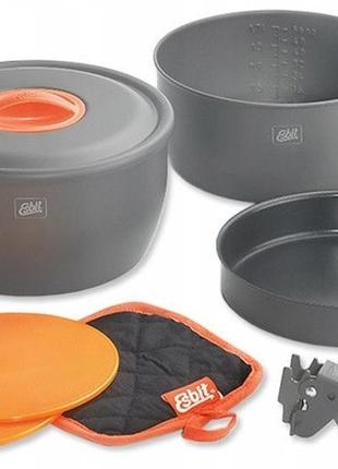 Esbit cookware набір посуду для приготування їжі 2л та 2.5л, алюміній cw2500ha