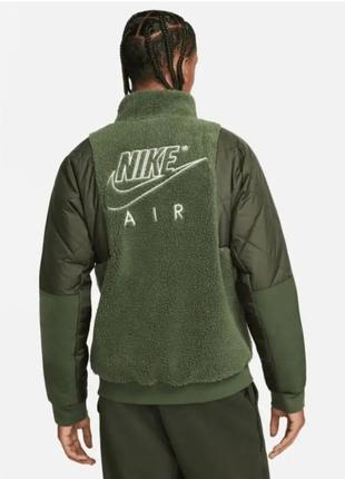 Куртка чоловіча nike sportswear sherpa half zip jacket оригінал2 фото