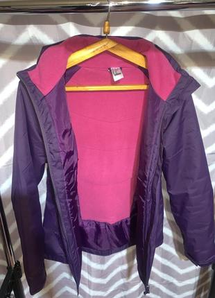 Женская куртка! с утеплителем quechua размер l-m, состояние новой7 фото