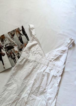 Белое платье benetton2 фото