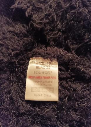 Брендовый комфортный свитер джемпер травка черного цвета от "select"5 фото