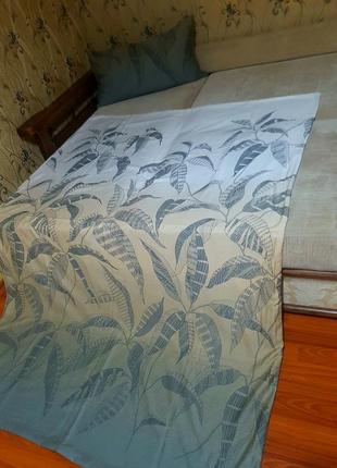 Набор постельных принадлежностей из натуральной ткани.
 (пододеяльник  +наволочка)
современный дизайн4 фото