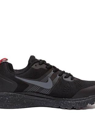 Мужские летние кроссовки сетка nike black