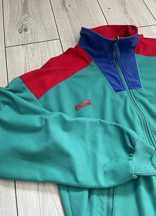 Винтажная мужская флисовая куртка columbia на молнии