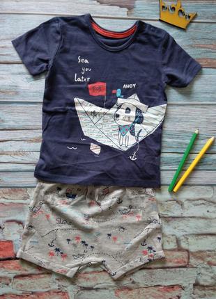 Костюм george (англія) бавовна футболка і шорти2 фото