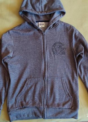 Кофта спортивна на блискавці з капюшоном 146