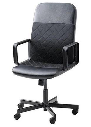 Ikea renberget офісне крісло обертове, чорне 604.935.46