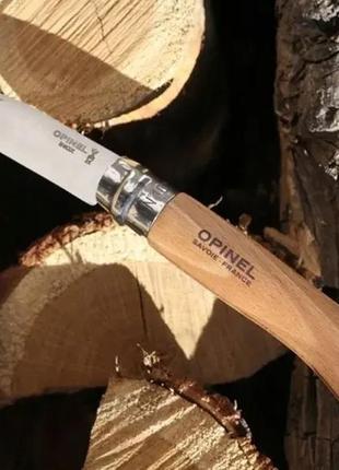 Складаний ніж зі штопором, 100мм бук opinel 0014107 фото