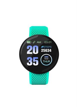 Смарт часы, смарт годинник, фитнес браслет, smart watch, зелені2 фото