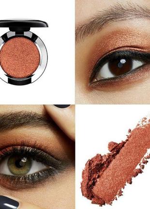 Професійні тіні mac dazzle shadow extreme eyeshadow, відтінок couture copper4 фото