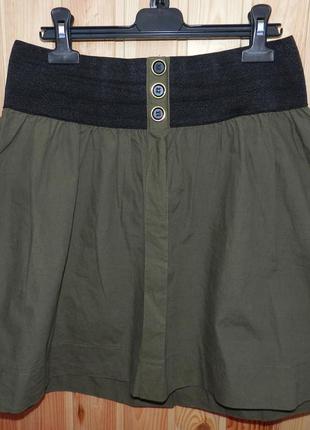 Новая яркая хлопковая юбка vera moda "l" размер