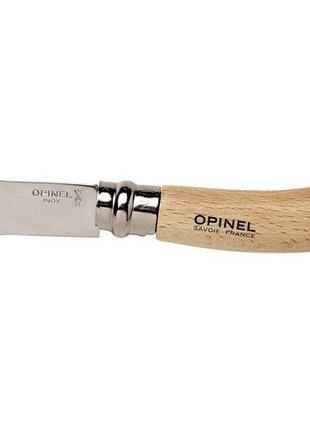 Opinel №08 blister ніж огородний, розкладний 80мм, бук  000656