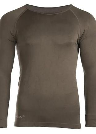 Mil-tec unterhemd lang sports термоактивна сорочка, оливка розмір s/m 11233001