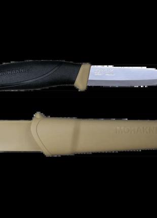 Туристичний ніж з чохлом, нержавіюча сталь morakniv companion desert 13166