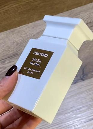 Tom ford soleil blanc парфюмерия/парфюмированная вода/тестер4 фото
