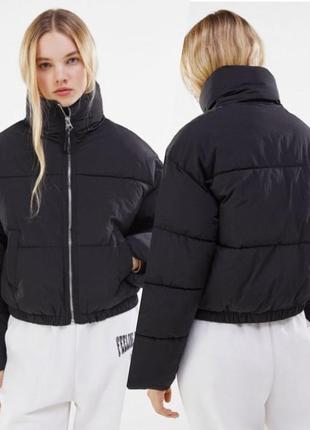 Куртка пуффер bershka оверсайз