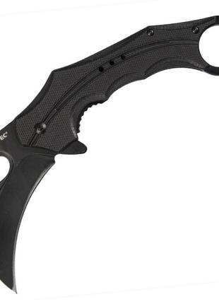 Mil-tec g10 karambit black ніж складаний  15301402