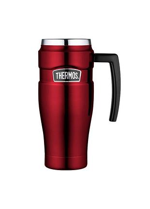 Thermos style термокружка 470мл з ручкою, червона 160031