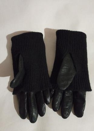 Перчатки кожа перчатки перчатки кожа шерсть mark berg markberg6 фото