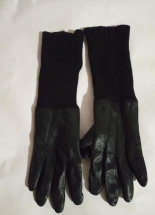 Перчатки кожа перчатки перчатки кожа шерсть mark berg markberg8 фото