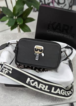 Сумка клатч karl lagerfeld black